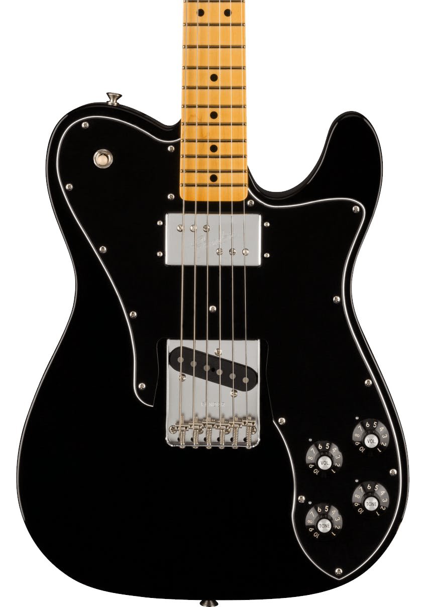 Fender American Vintage II 1977 Telecaster Custom Electric Guitar in Black - 542545-Fender-American-Vintage-II-1977-Telecaster-Custom-Black-Body.jpg