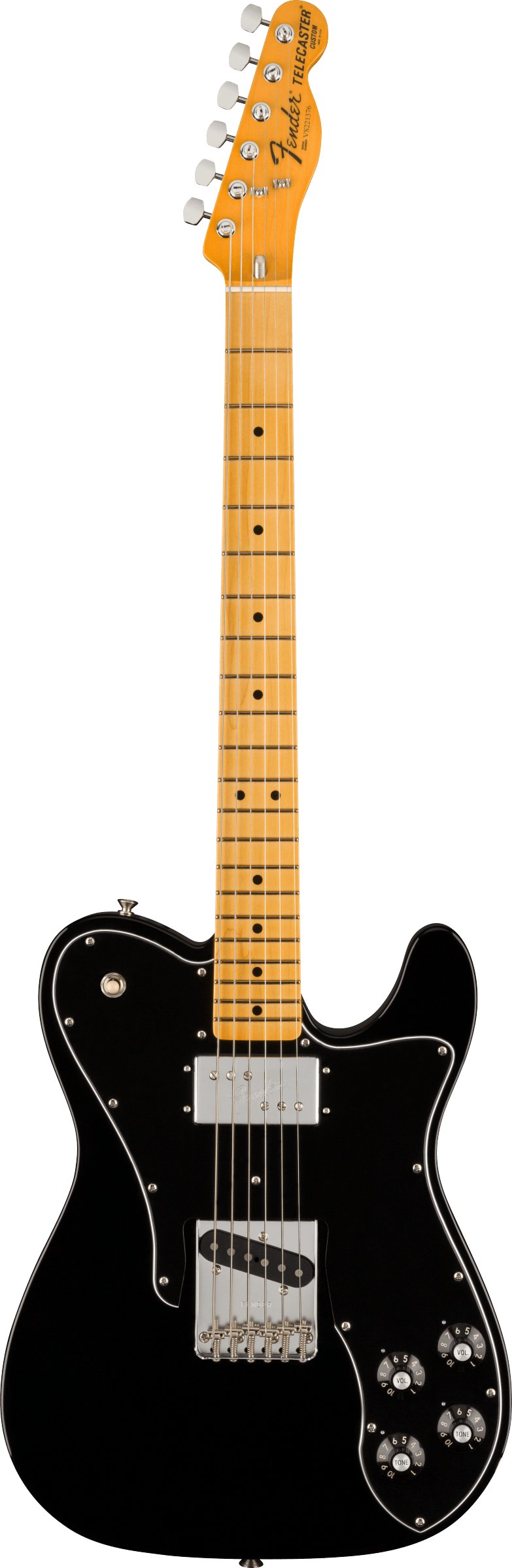 Fender American Vintage II 1977 Telecaster Custom Electric Guitar in Black - 542546-Fender-American-Vintage-II-1977-Telecaster-Custom-Black.jpg