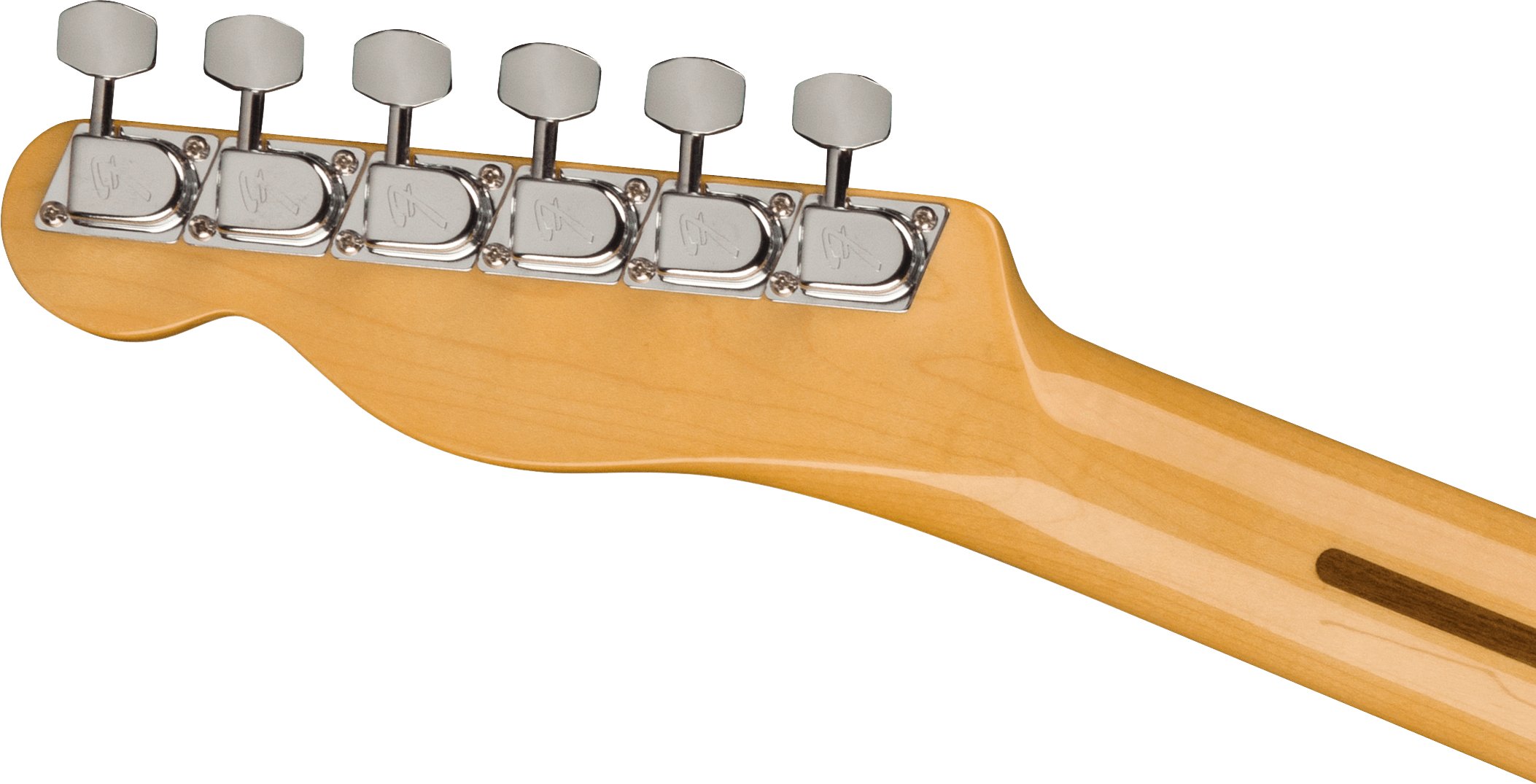Fender American Vintage II 1977 Telecaster Custom Electric Guitar in Black - 542550-Fender-American-Vintage-II-1977-Telecaster-Custom-Black-Headstock-Back.jpg