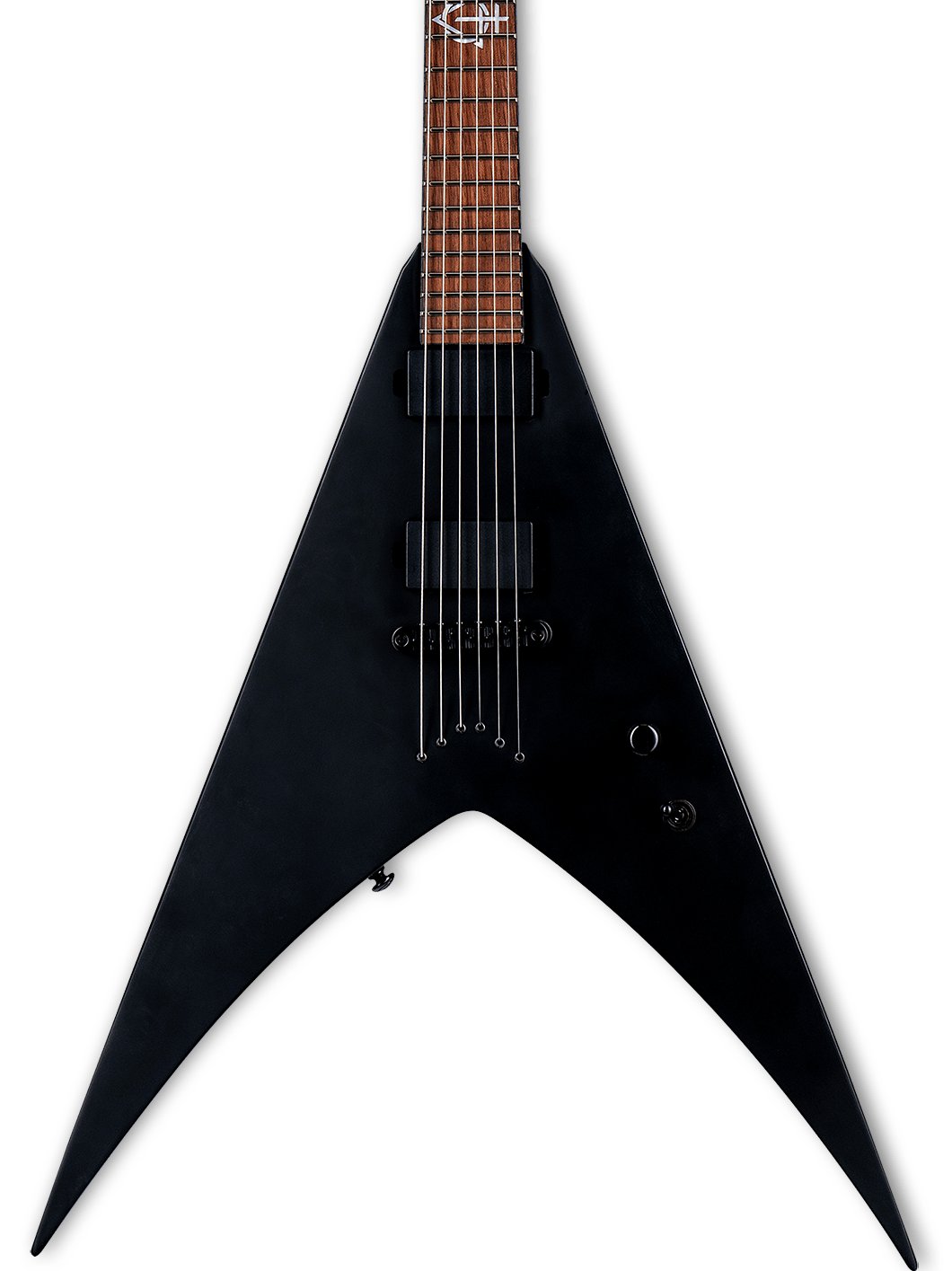ESP LTD HEX-200 Nergal Signature Electric Guitar in Black Satin - 10011343-ESP-LTD-HEX-200-Black-Satin-Body.jpg