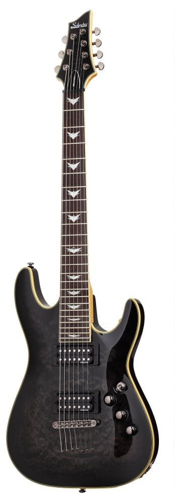 Schecter Omen Extreme 7 Electric Guitar in See-Thru Black - 45812-tmp1D32.jpg