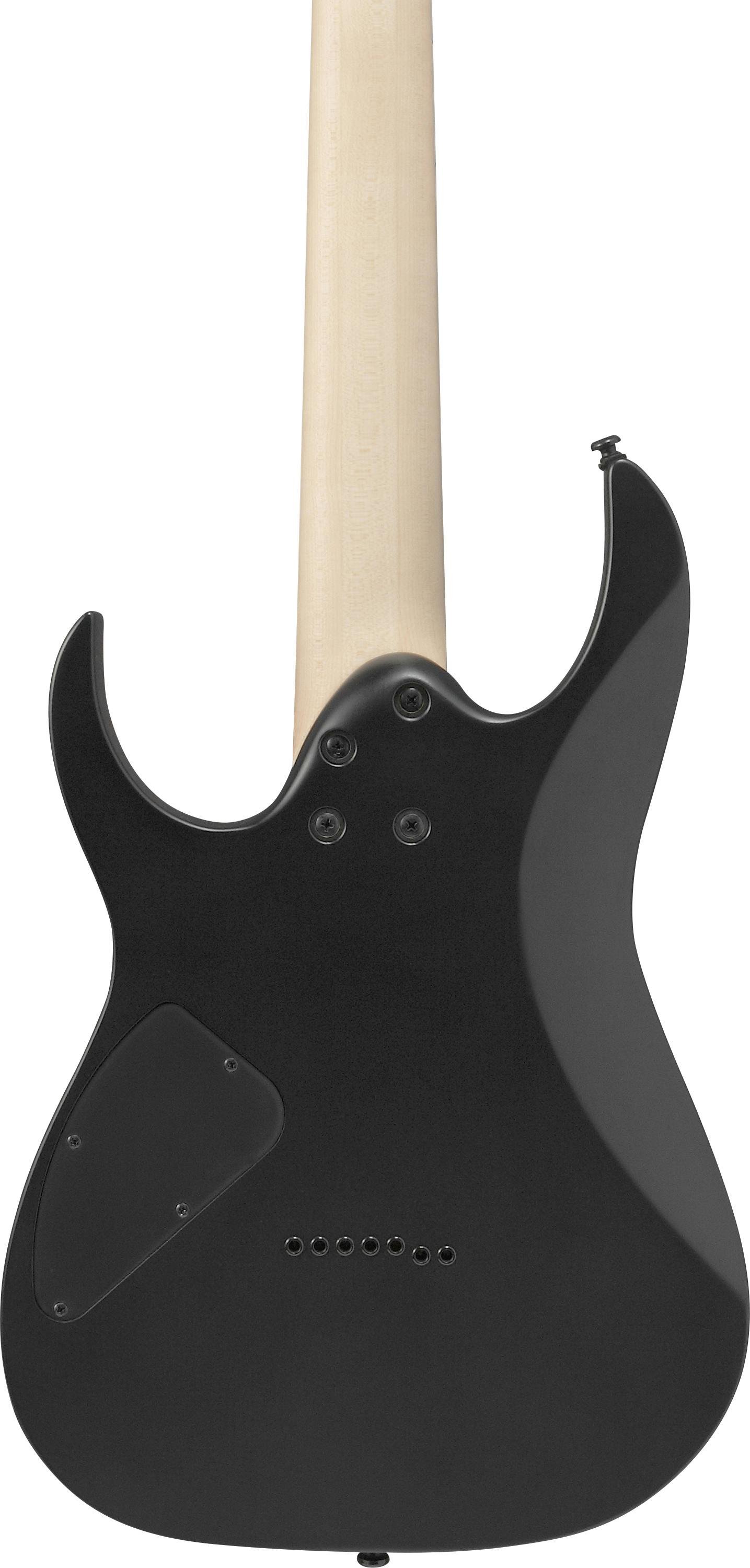 Ibanez RG7421EX-BKF 7-String Electric Guitar in Black Flat - RG7421EX-BKF-RG7421EX-black-flat-back-2.jpg
