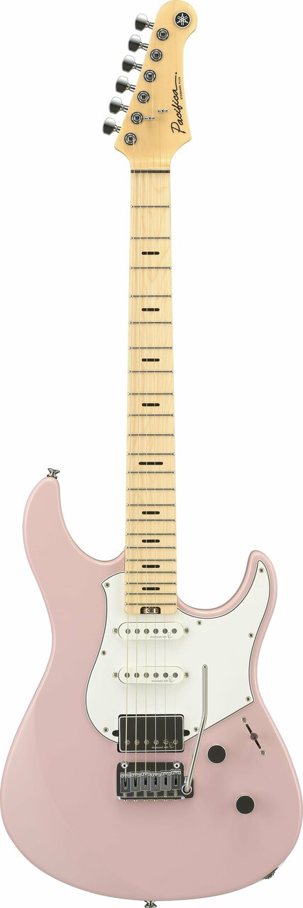 Yamaha Pacifica Standard Plus Maple Board In Ash Pink - GPACSP12MASP-Yamaha-Pacifica-Standard-Plus-with-Maple-Fretboard-in-Ash-Pink-Front.jpg