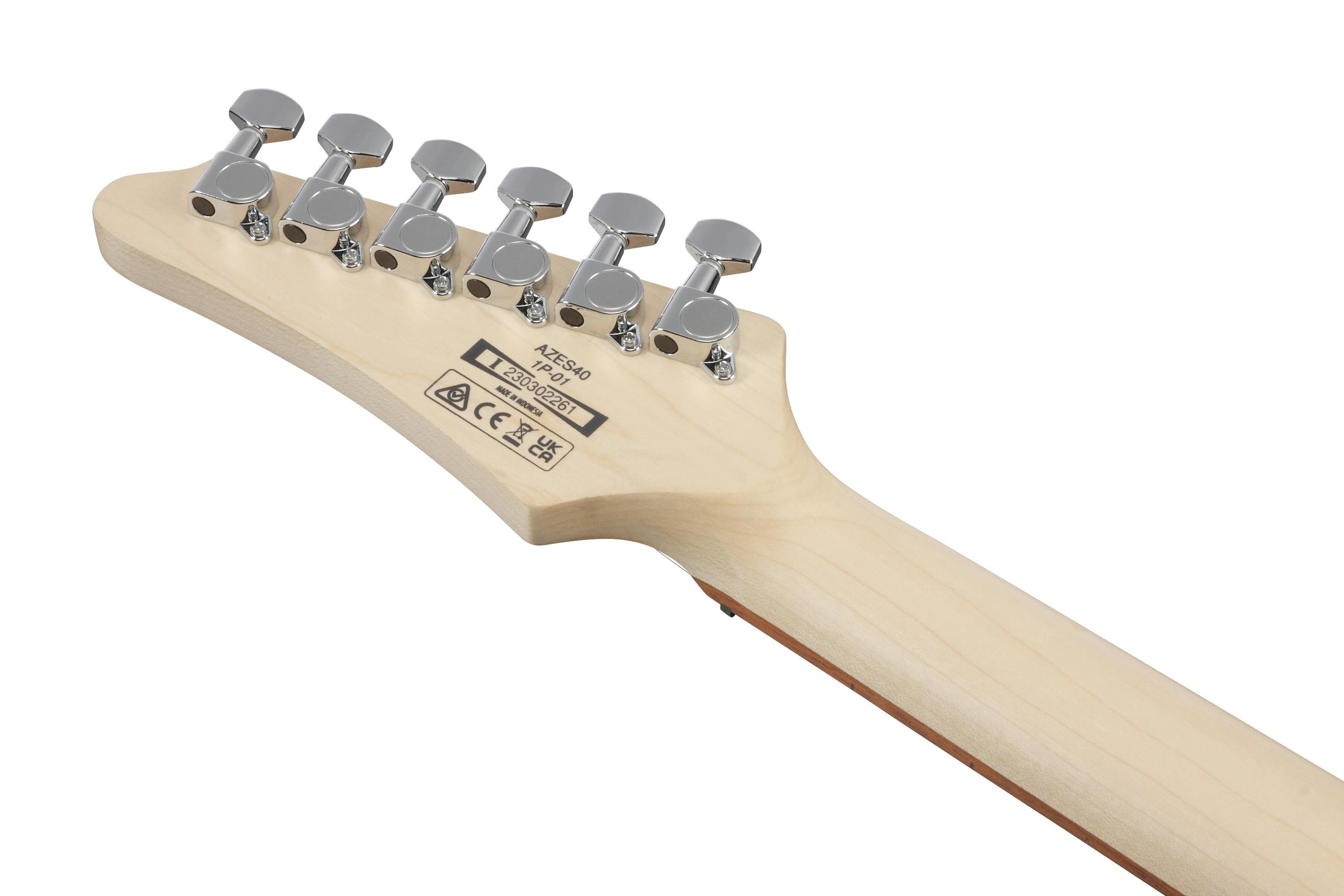Ibanez AZES40 Electric Guitar in Tungsten - AZES40-TUN-AZES40-tungsten-headstock-back.jpg