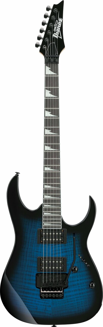 Ibanez GRG320FA-TBS Electric Guitar in Transparent Blue Sunburst