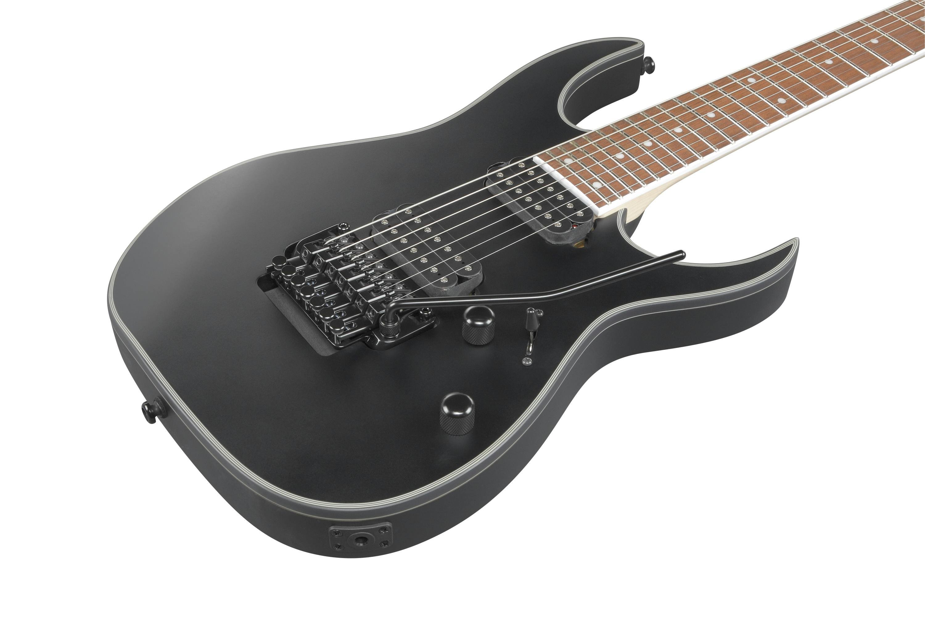 Ibanez RG7420EX-BKF 7-String Electric Guitar in Black Flat
