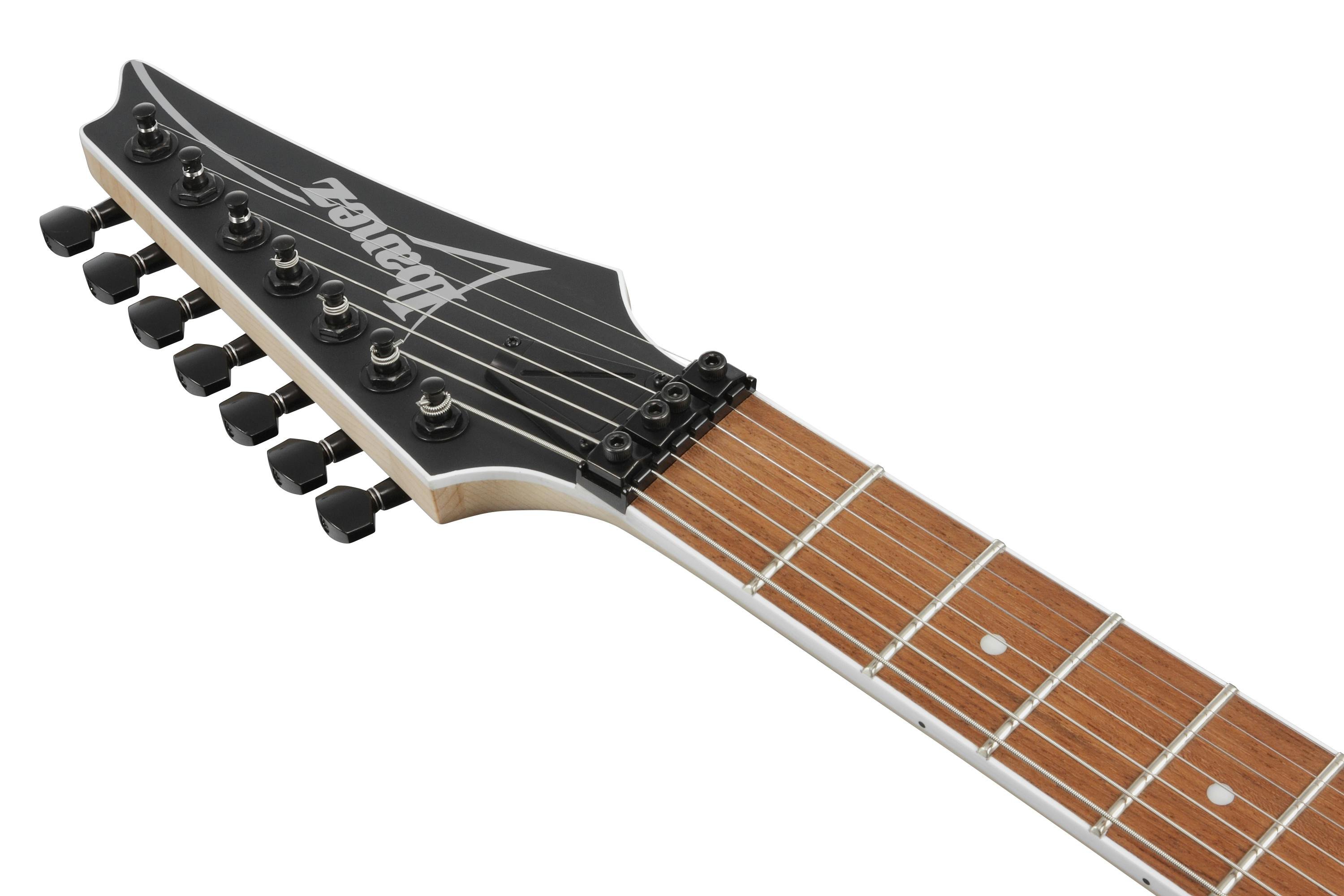 Ibanez RG7420EX-BKF 7-String Electric Guitar in Black Flat