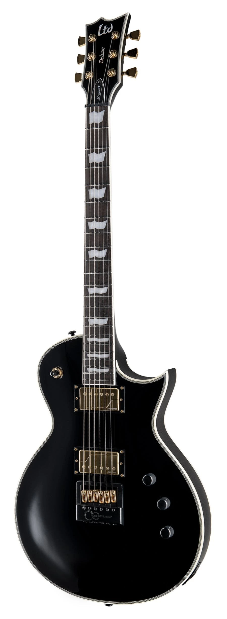 ESP LTD EC-1000T CTM EverTune Electric Guitar in Black - 488111-ESP-LTD-EC-1000T-CTM-Evertune-Guitar-Black-Angle.jpg