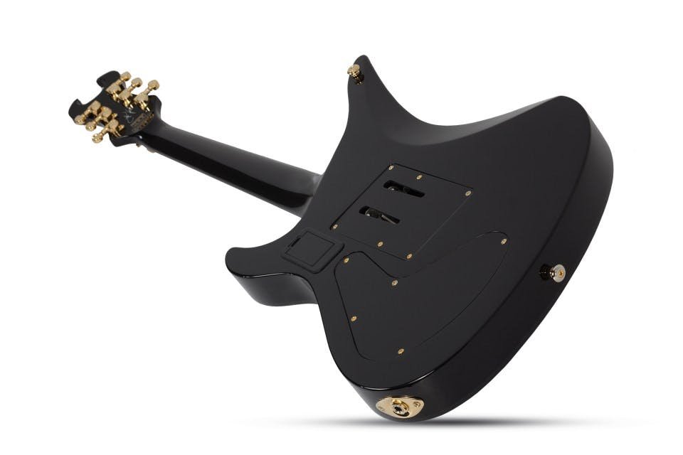 Schecter Synyster Gates Custom S in Black/Gold w/ Sustainiac - 256105-1513261022947.jpg