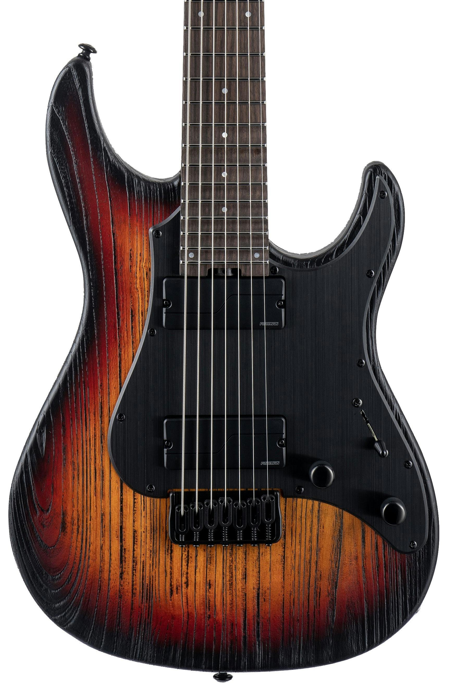 ESP LTD SN-1007 HT Baritone Electric Guitar in Fireblast - 10011375-SN-1007HT-BARITONE_FIREBLAST_FRONT-hero.jpg
