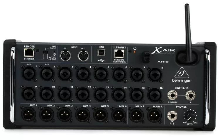 Behringer X-AIR XR18 18-Channel 12-Bus Digital Mixer for iPad