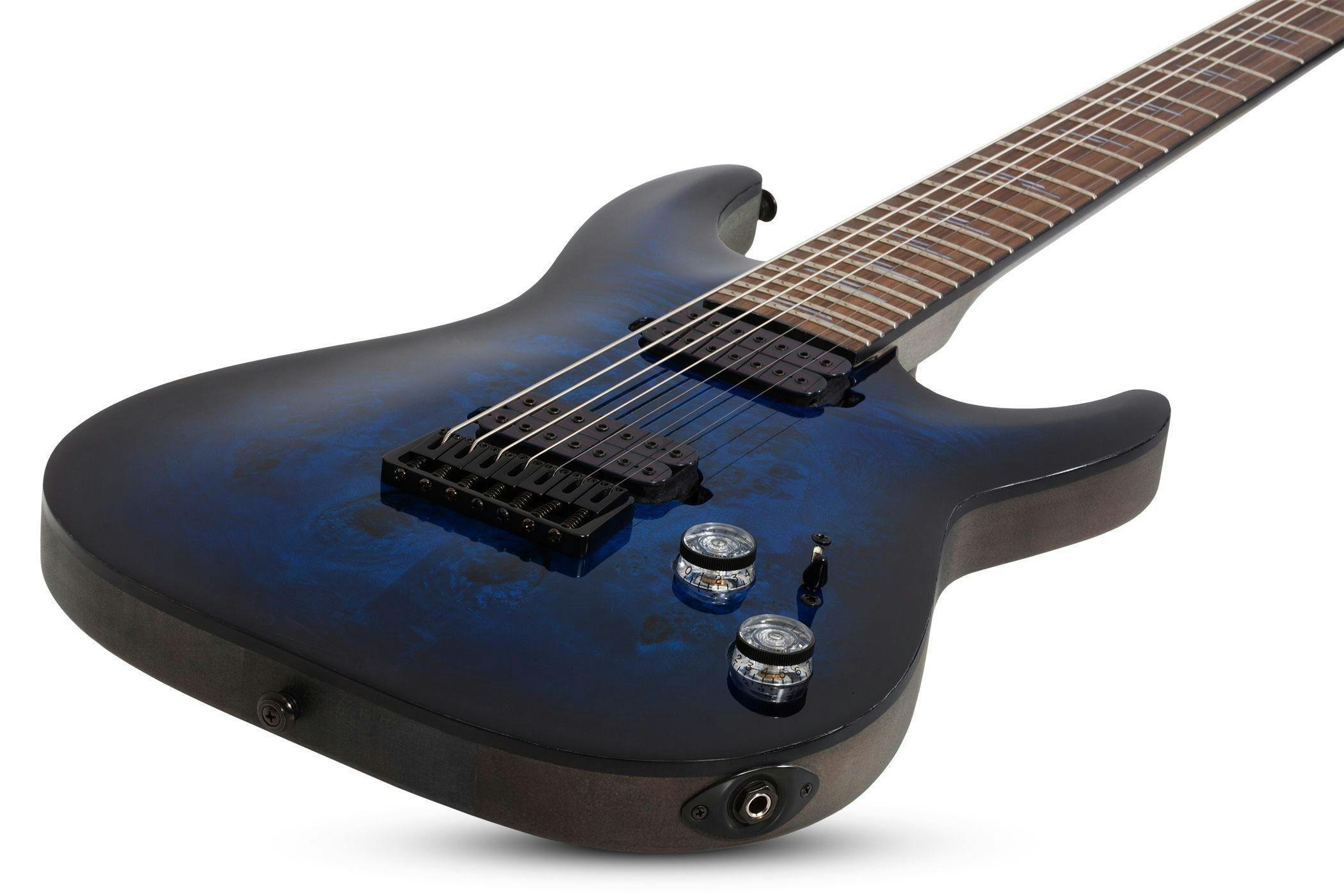 Schecter Omen Elite 7 in See Thru Blue Burst - 408990-D44SRt0g.jpg