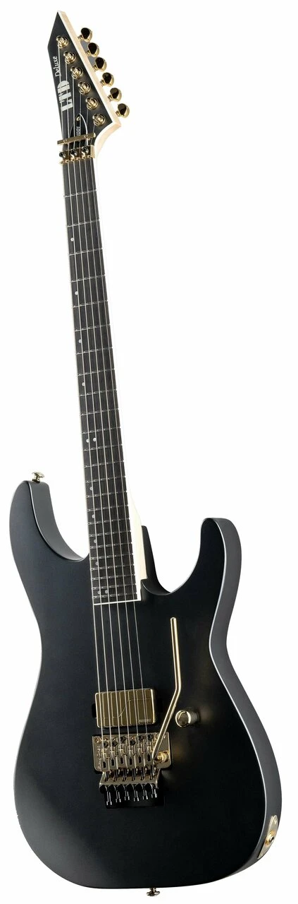 ESP LTD M-1001 Electric Guitar in Charcoal Metallic Satin - 10011370-M-1001_CHMS_ANGLED.jpg