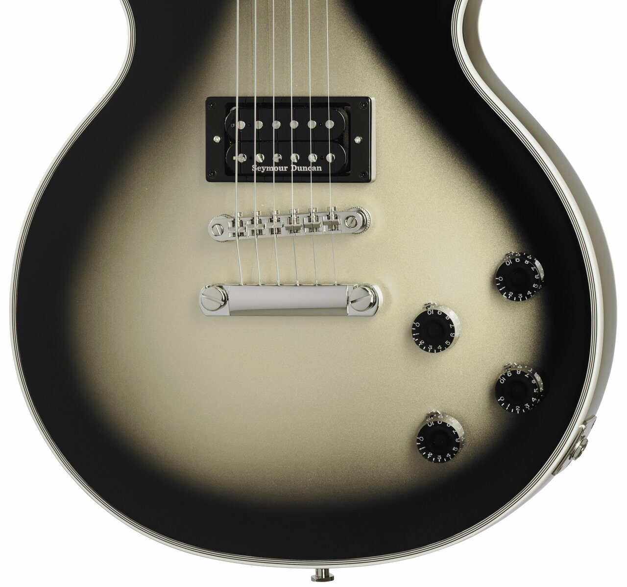 Epiphone Artist Adam Jones Signature 1979 Les Paul Custom Electric Guitar in Antique Silverburst - EIGCAJLPC79NH1-Epiphone-Adam-Jones-1979-Les-Paul-Custom-Electric-Guitar-in-Antique-Silverburst-with-Protector-Case-Controls.jpg