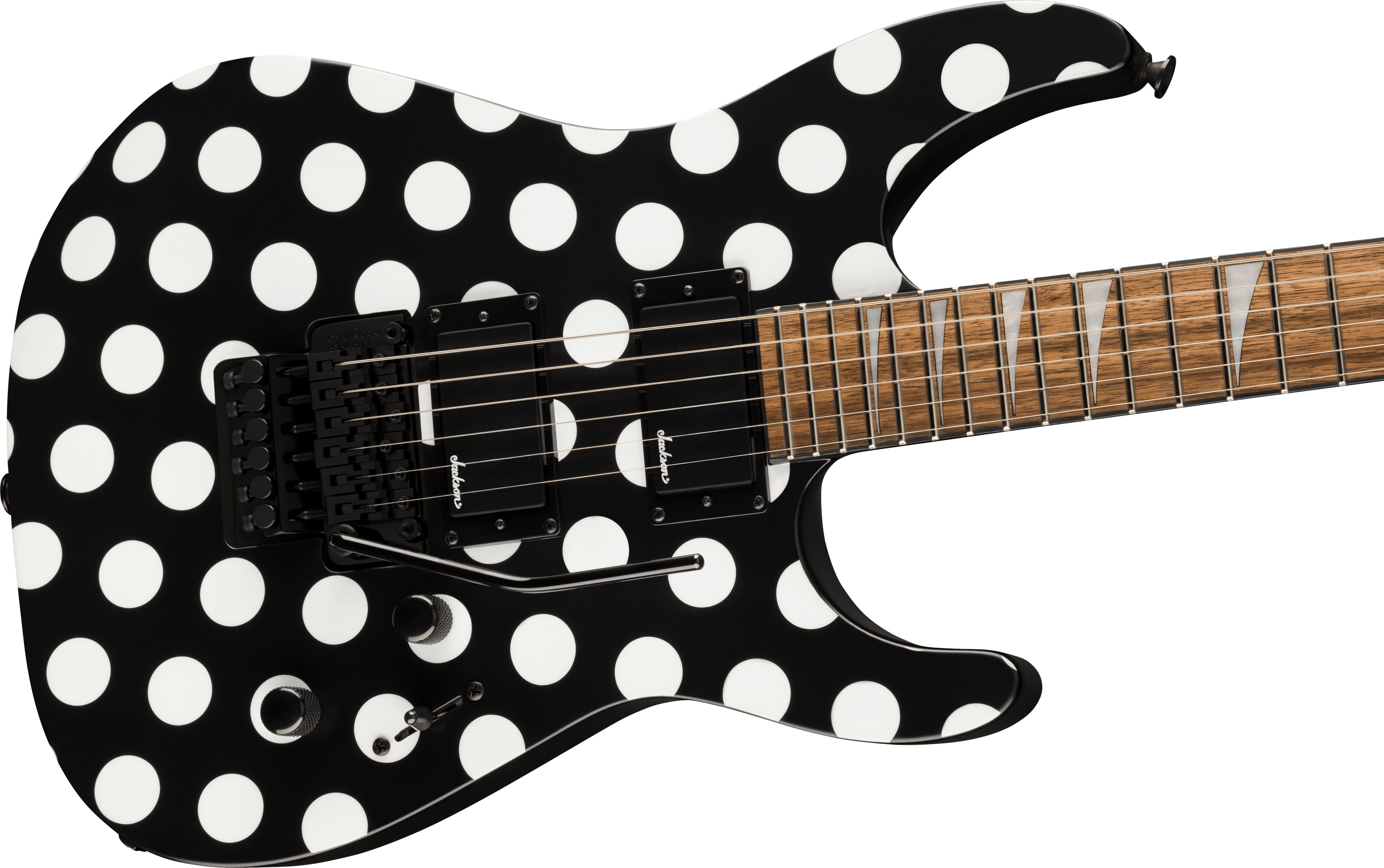 Jackson X Series SLX DX Electric Guitar in Polka Dot - 2916343577-2916343577_jac_ins_cbr_1_nr.jpg