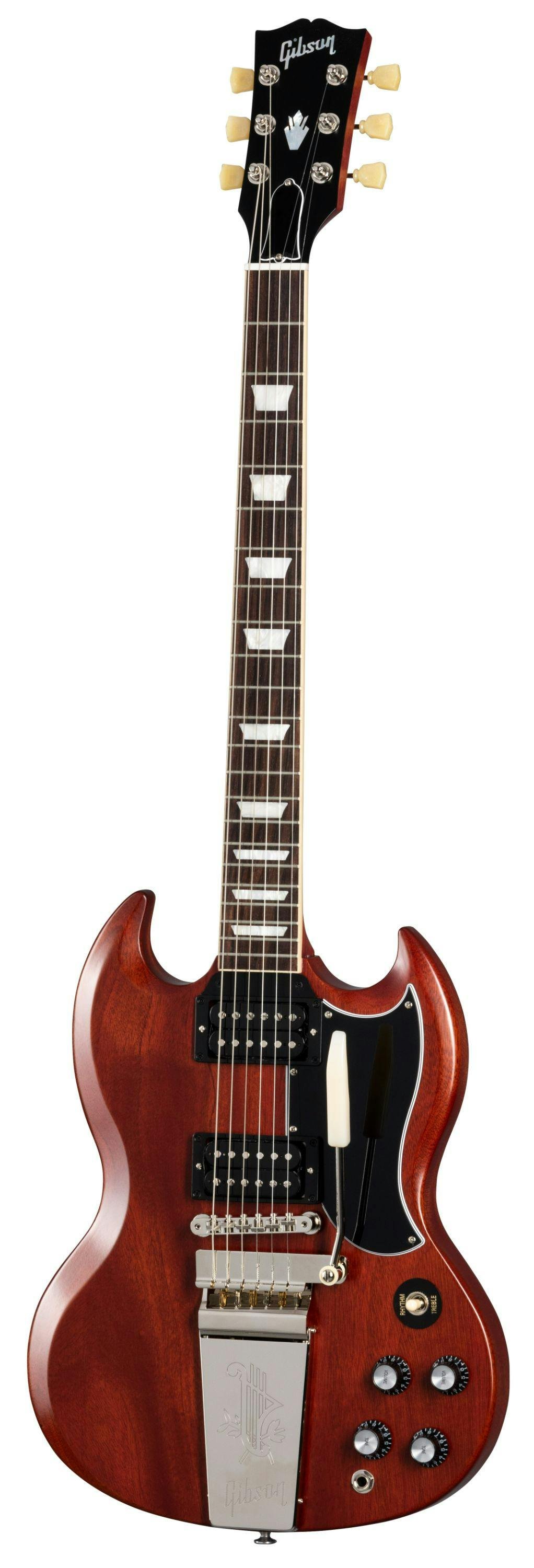 Gibson SG Standard '61 Faded Maestro Vibrola Electric Guitar in Vintage Cherry - 541356-Gibson USA SG Standard 61 Faded Maestro Vibrola Electric Guitar in Vintage Cherry 2.jpg