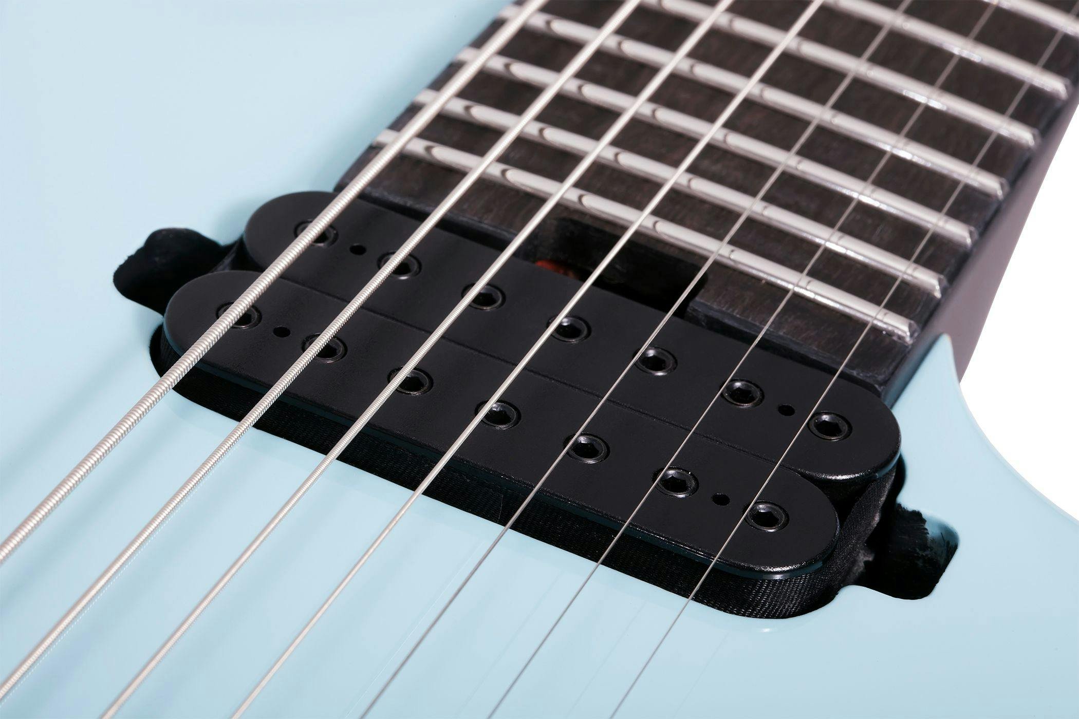 Schecter John Browne TAO-7 AZ Electric Guitar in Azure Blue