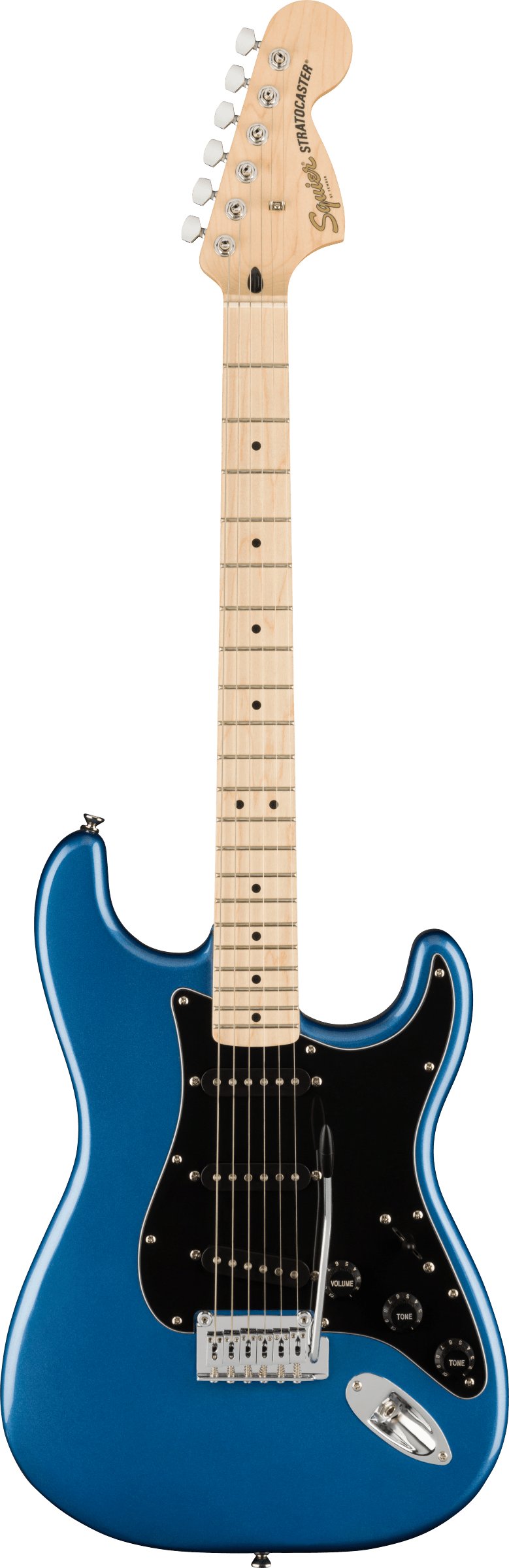 Squier Affinity Stratocaster Electric Guitar in Lake Placid Blue