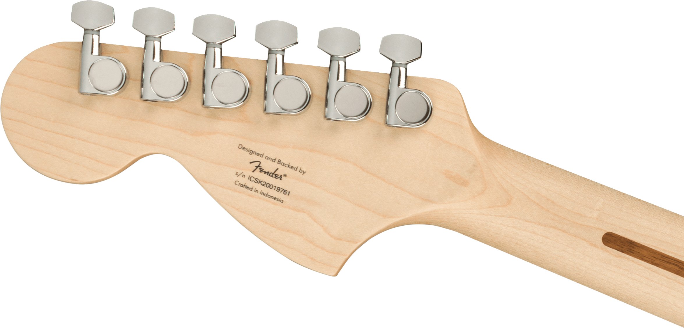 Squier Affinity Stratocaster Electric Guitar in Lake Placid Blue - 437391-Squier-Affinity-Stratocaster-Lake-Placid-Blue-Headstock-Back.jpg
