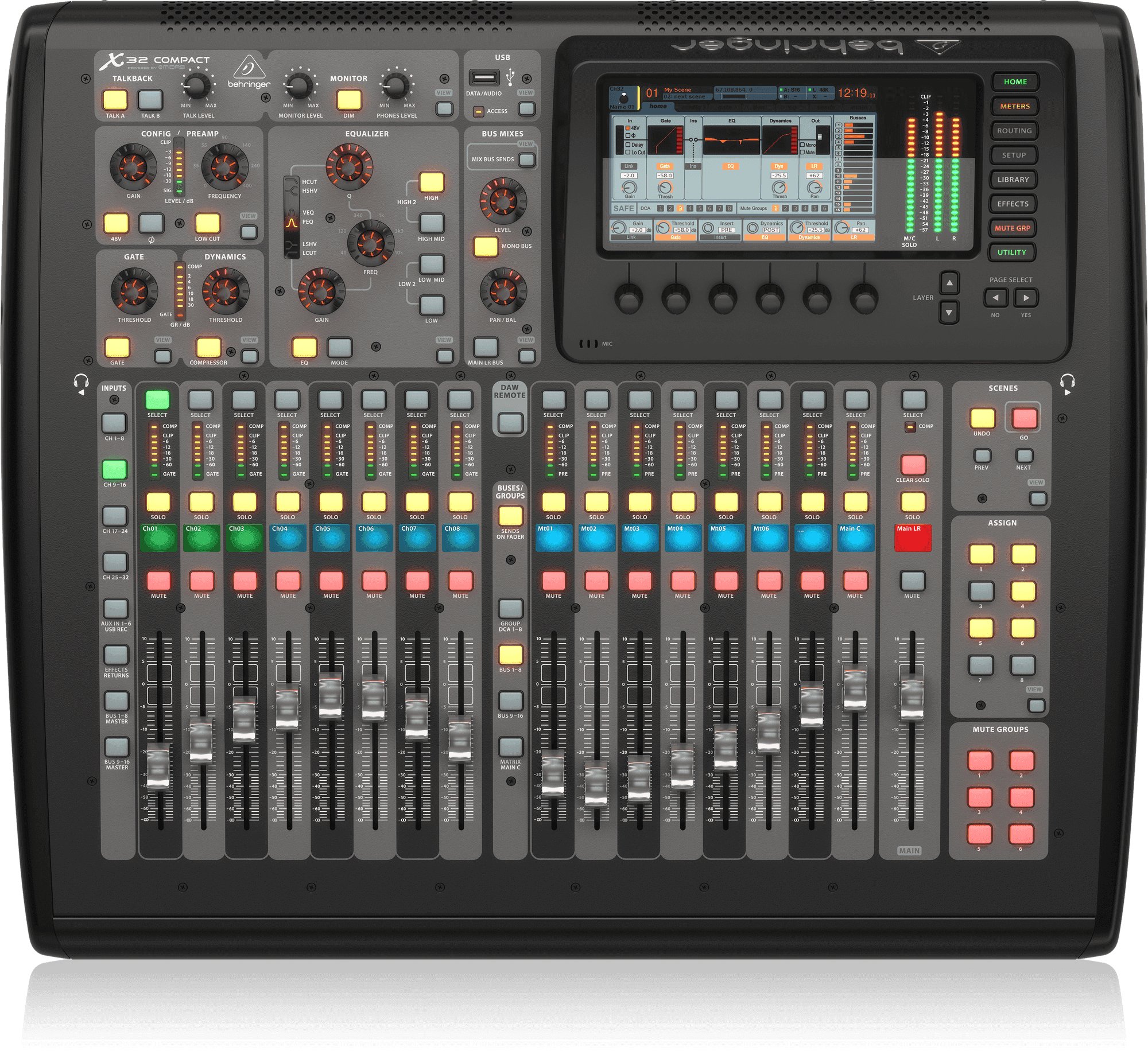 Behringer X32 Compact - Digital Mixing Console - 509093-1651582800888.jpg