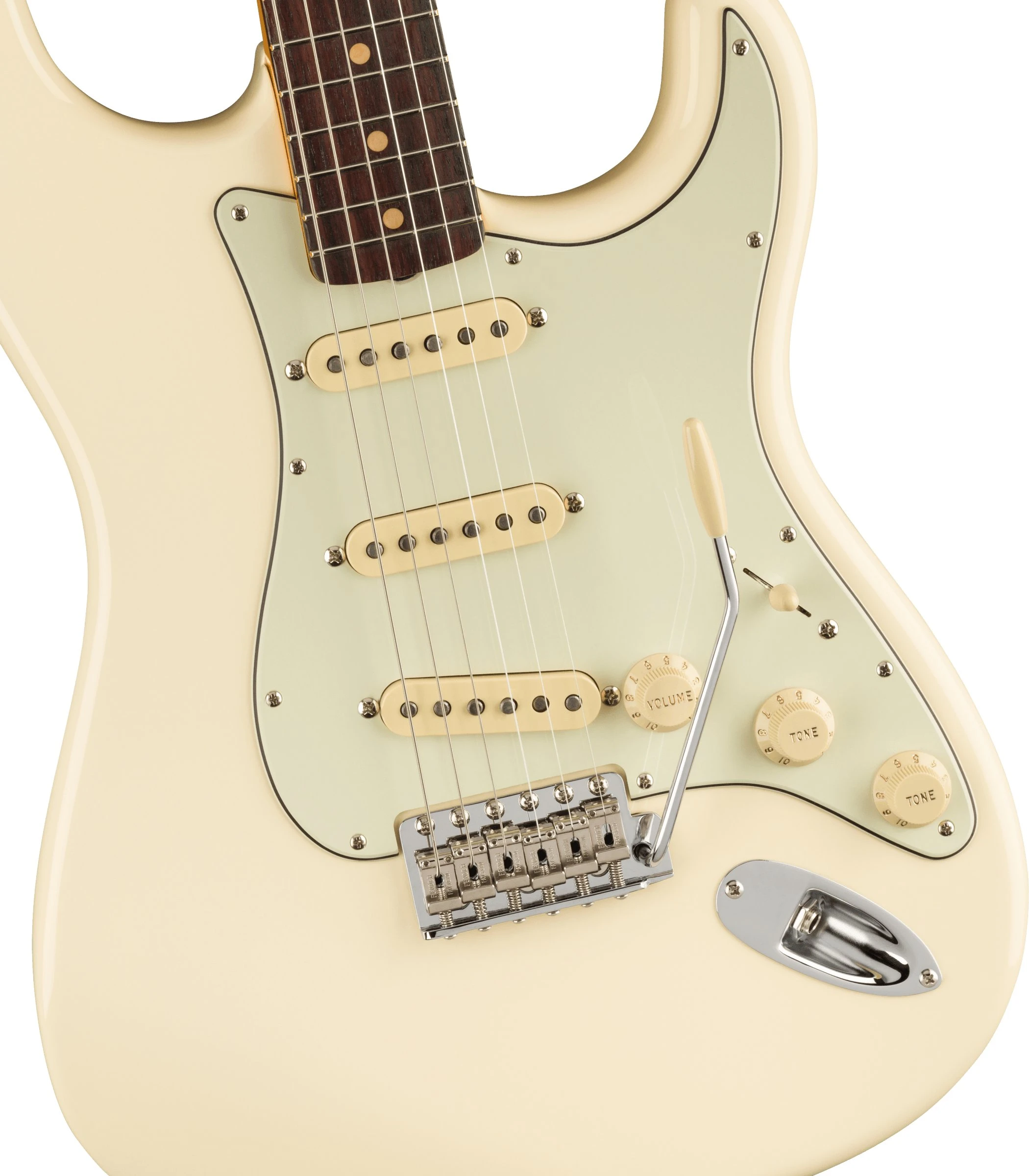 Fender American Vintage II 1961 Stratocaster Electric Guitar in Olympic White - 541860-Fender American Vintage II 1961 Stratocaster Electric Guitar in Olympic White 4.jpg