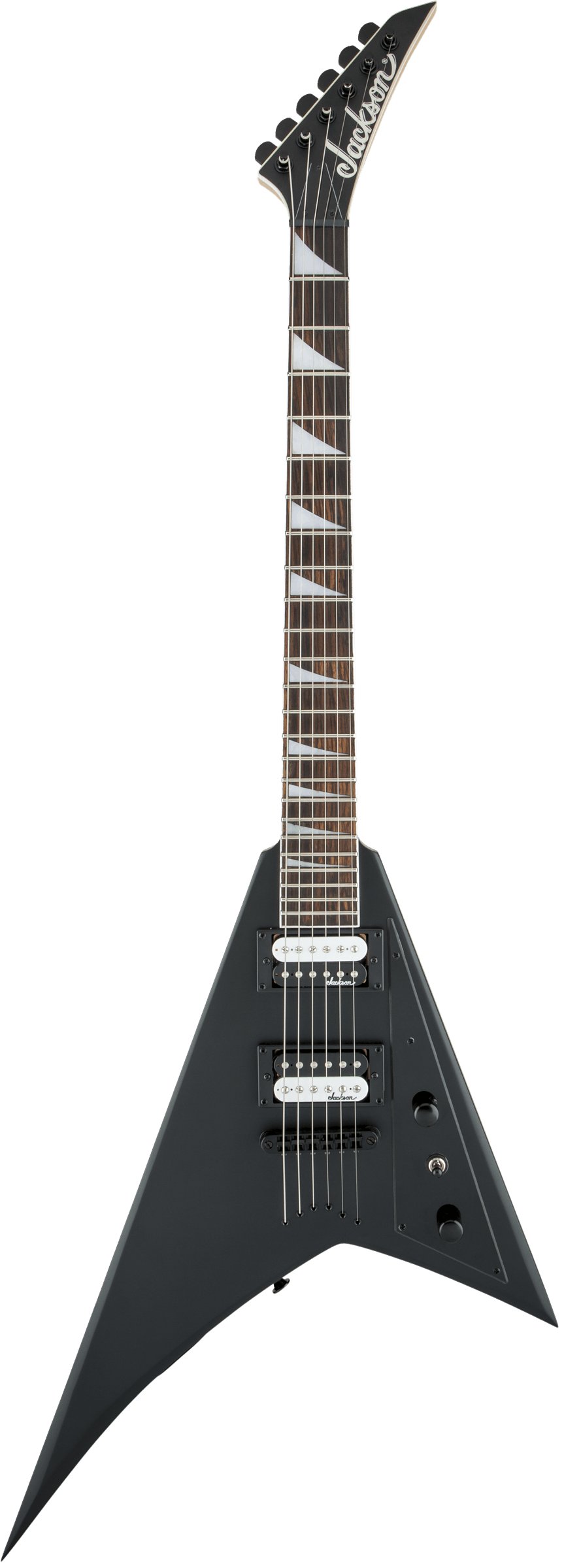 Jackson Guitar JS32T Rhoads in Satin Black with Amaranth Fretboard