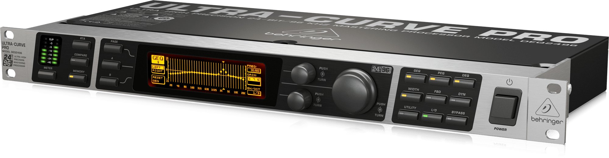 【美品USED】BEHRINGER DEQ2496 イコライザー Behringer DEQ2496 Ultracurve Pro - Andertons Music Co.