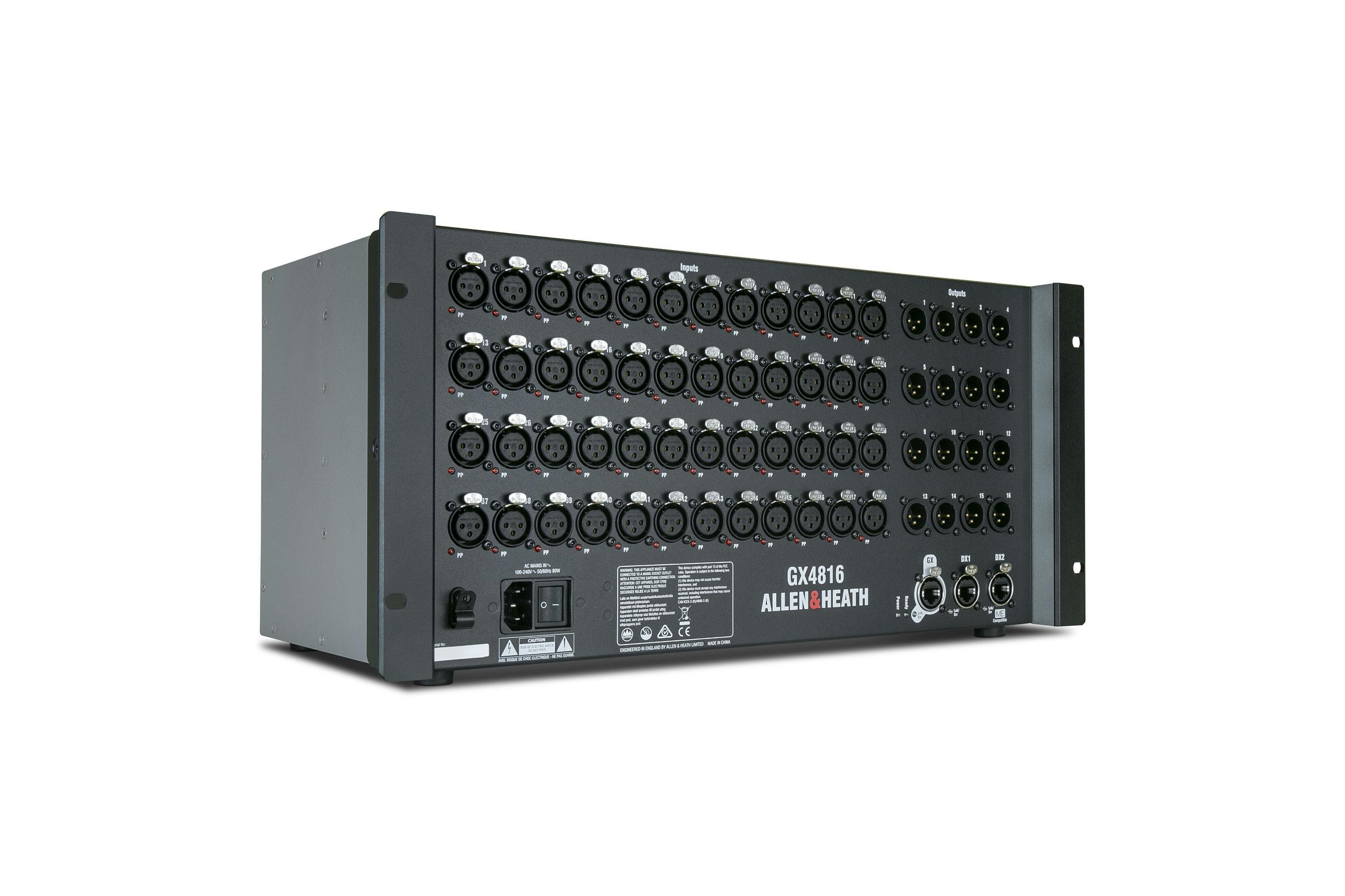 Allen & Heath GX4816 Expander for SQ and dLive 48 Mic/line Ins 16 Outs 96kHz - 461822-1630076079907.jpg