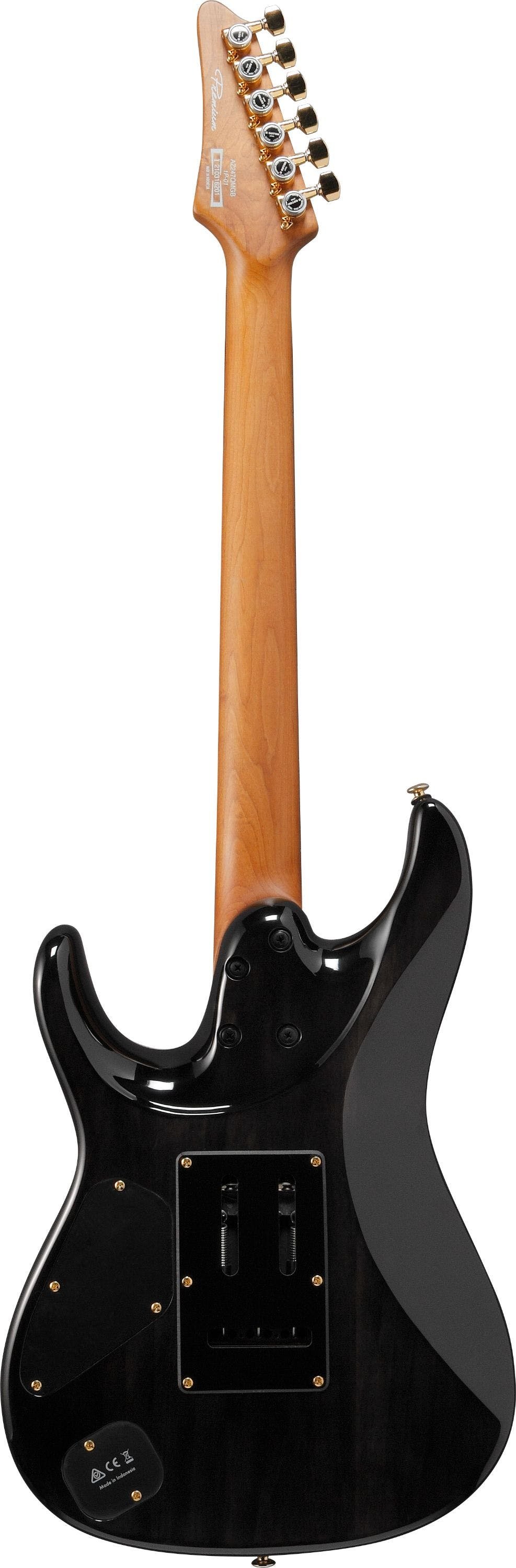 Ibanez AZ47P1QM-BIB Premium Electric Guitar in Black Ice Burst - 482224-Ibanez AZ47P1QM-BIB Premium Electric Guitar in Black Ice Burst 4.jpg