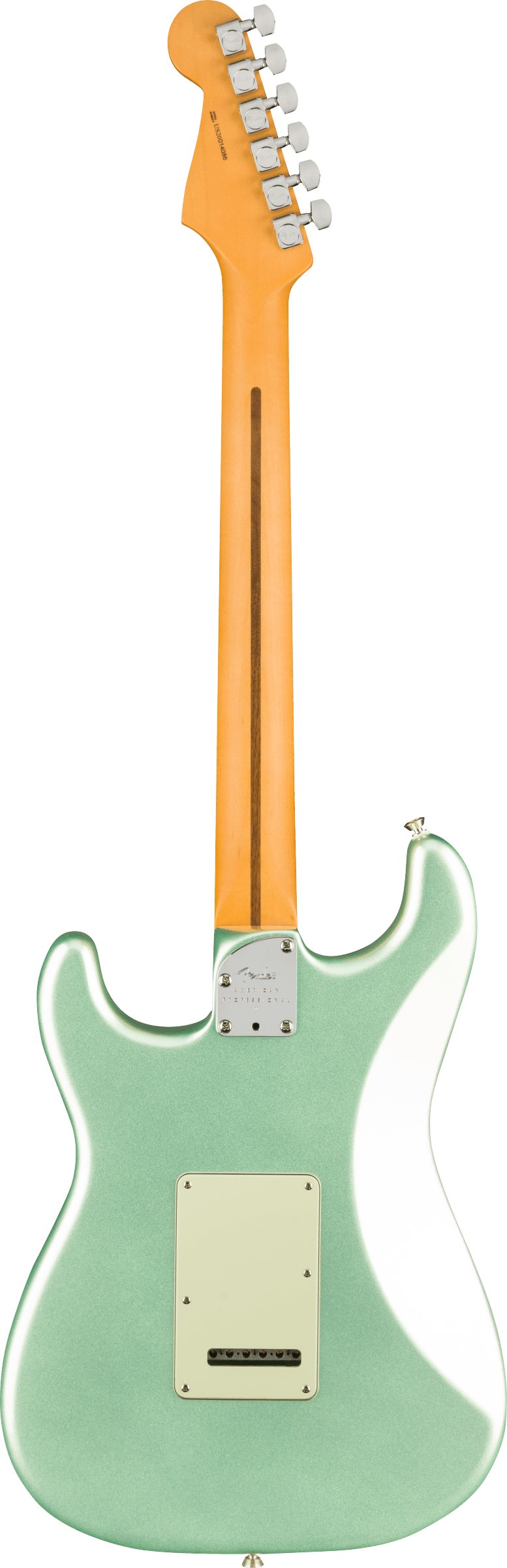 Fender American Professional II Stratocaster in Mystic Surf Green with Maple Fingerboard - 403156-Fender-American-Professional-II-Stratocaster-Mystic-Surf-Green-Maple-Fingerboard-Back.jpg