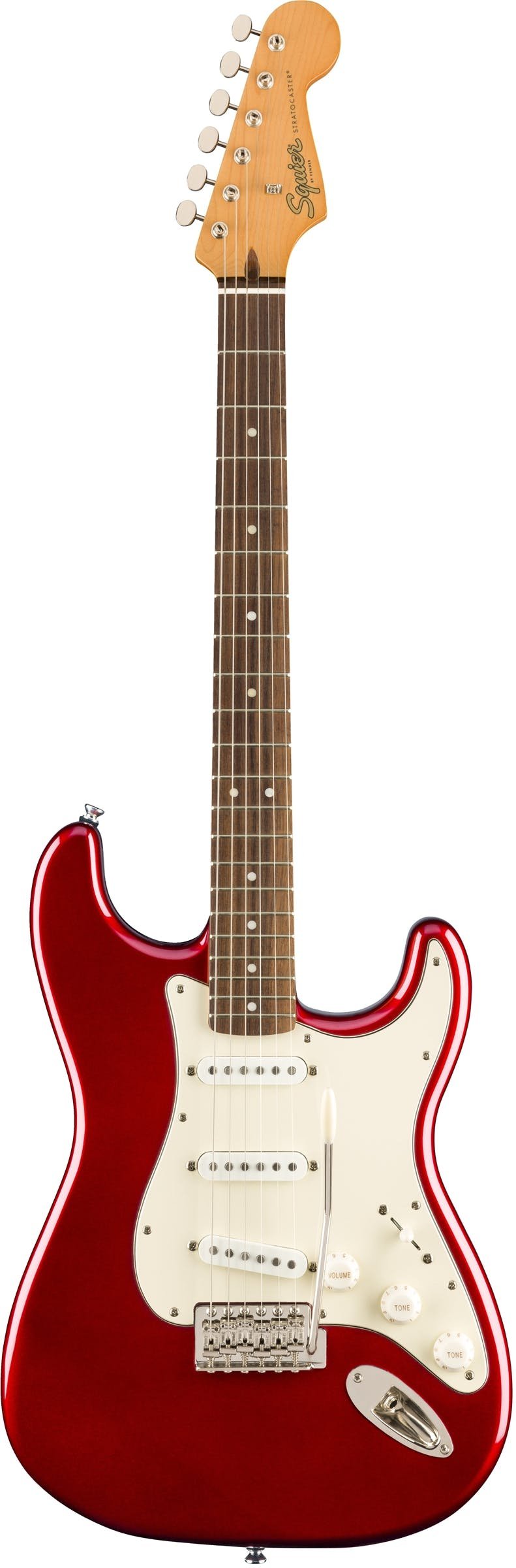 Squier Classic Vibe '60s Strat in Candy Apple Red - Andertons