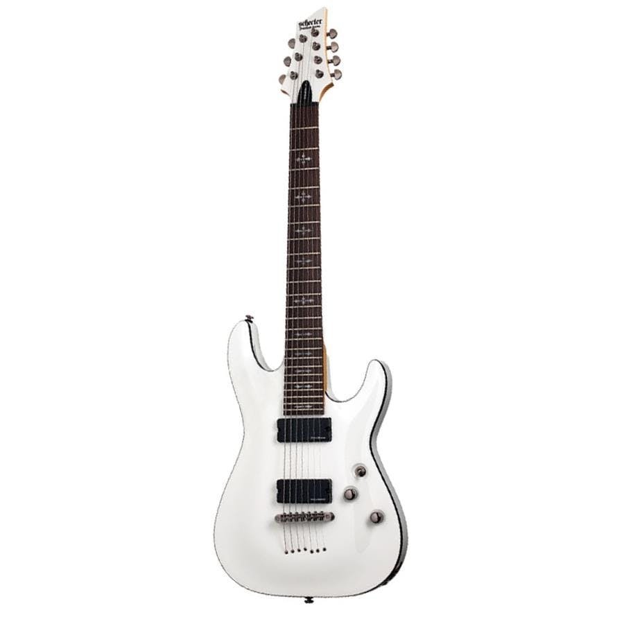 Schecter DEMON-7 in Vintage White - Andertons Music Co.