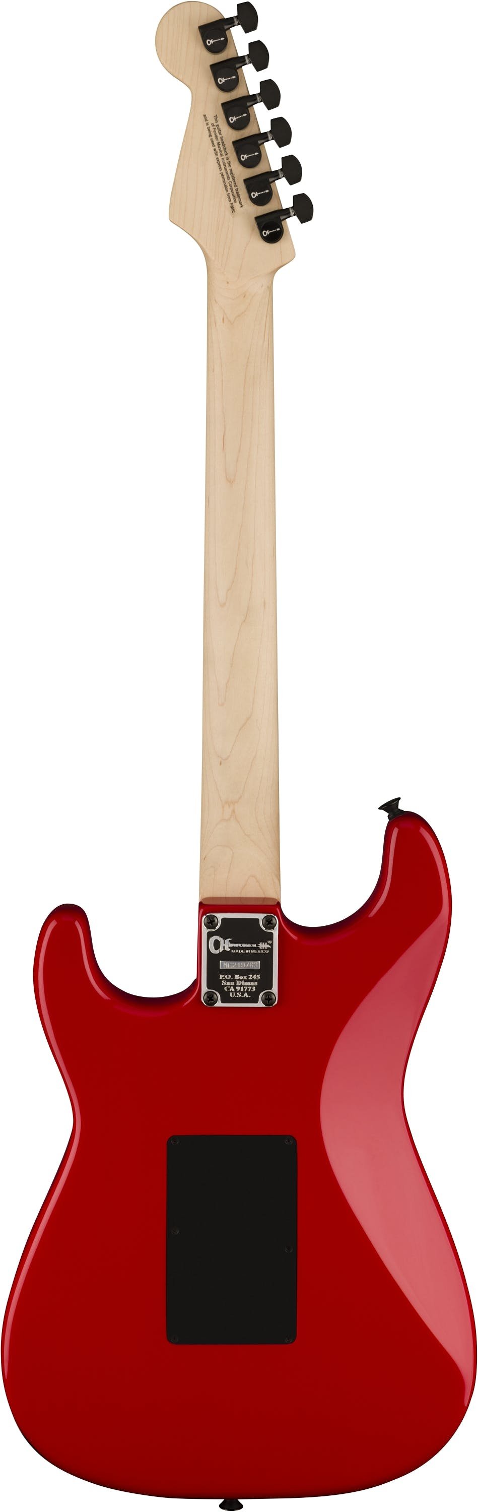 Charvel Pro Mod So Cal Style 1 HSS FR E Electric Guitar in Ferrari Red - 2966803548-Charvel-Pro-Mod-So-Cal-Style-1-HSS-FR-E-Ferrari-Red-Back.jpg