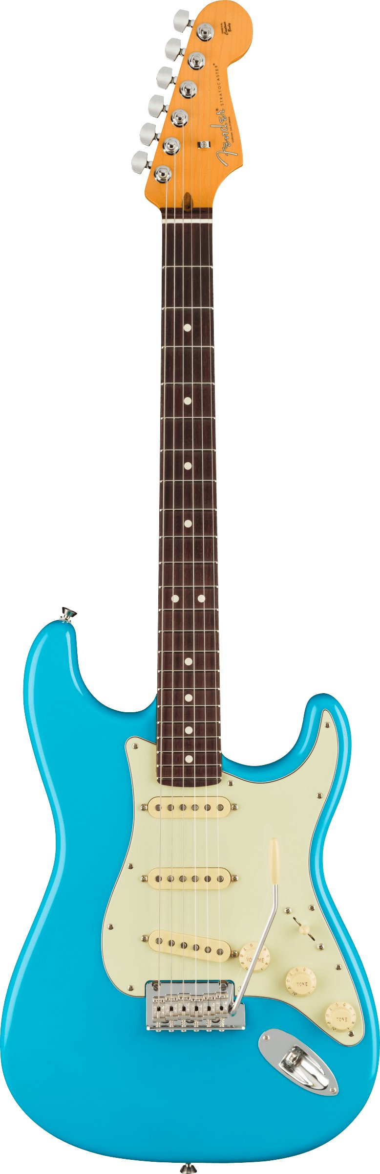 Fender American Professional II Stratocaster in Miami Blue with