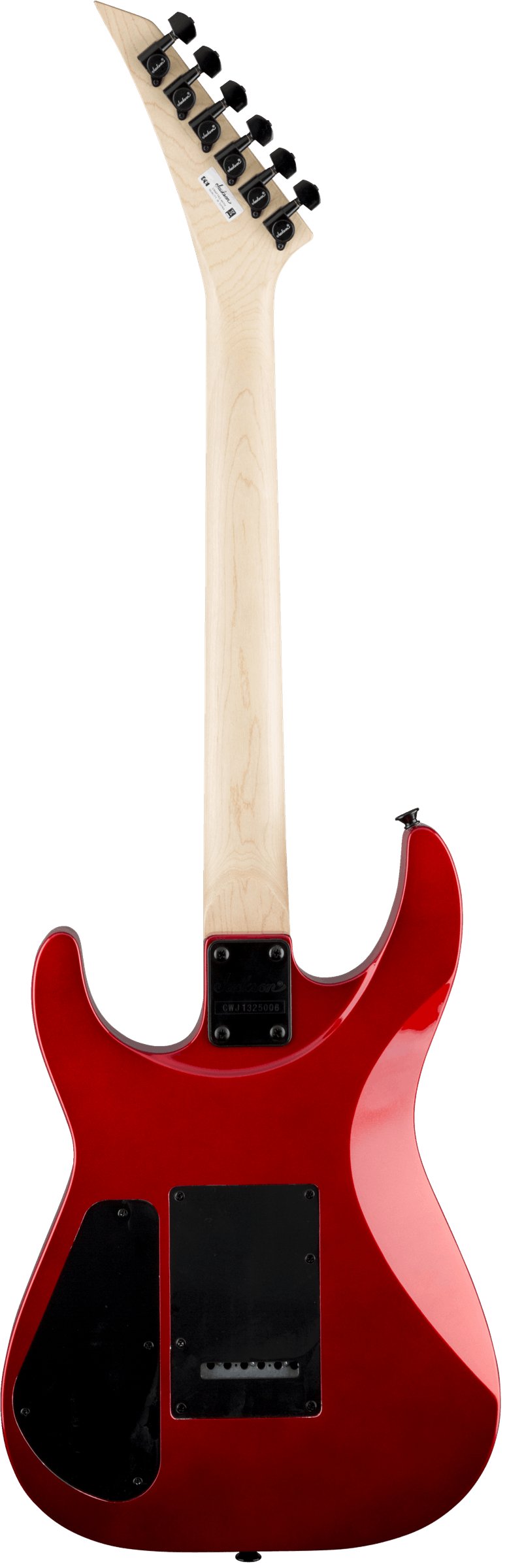 Jackson JS11 Dinky in Metallic Red with Amaranth Fretboard - 330398-2910121552_gtr_back_001_rl.jpg