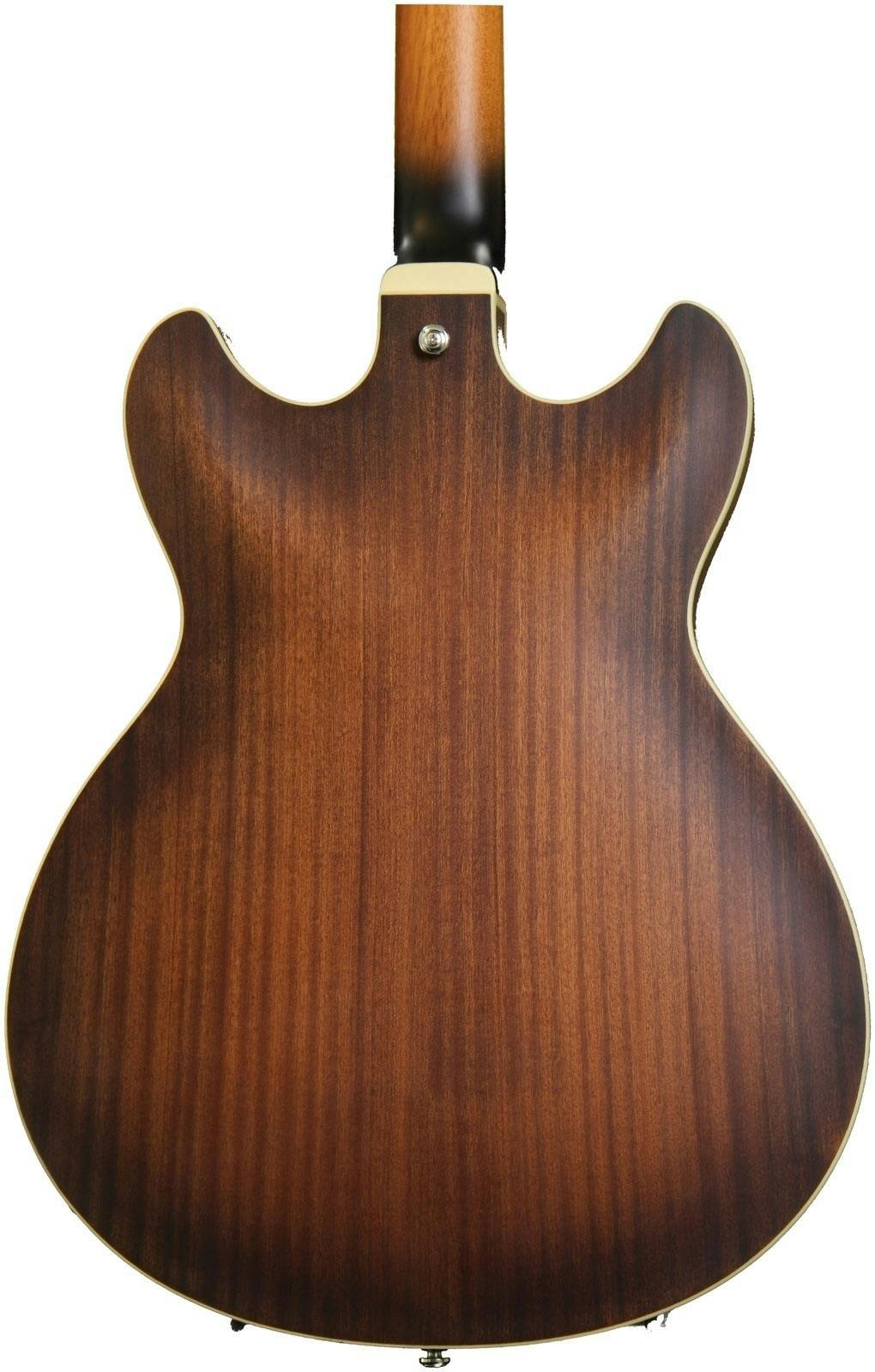 Ibanez AS53 Semi-Hollow Electric Guitar in Tobacco Flat