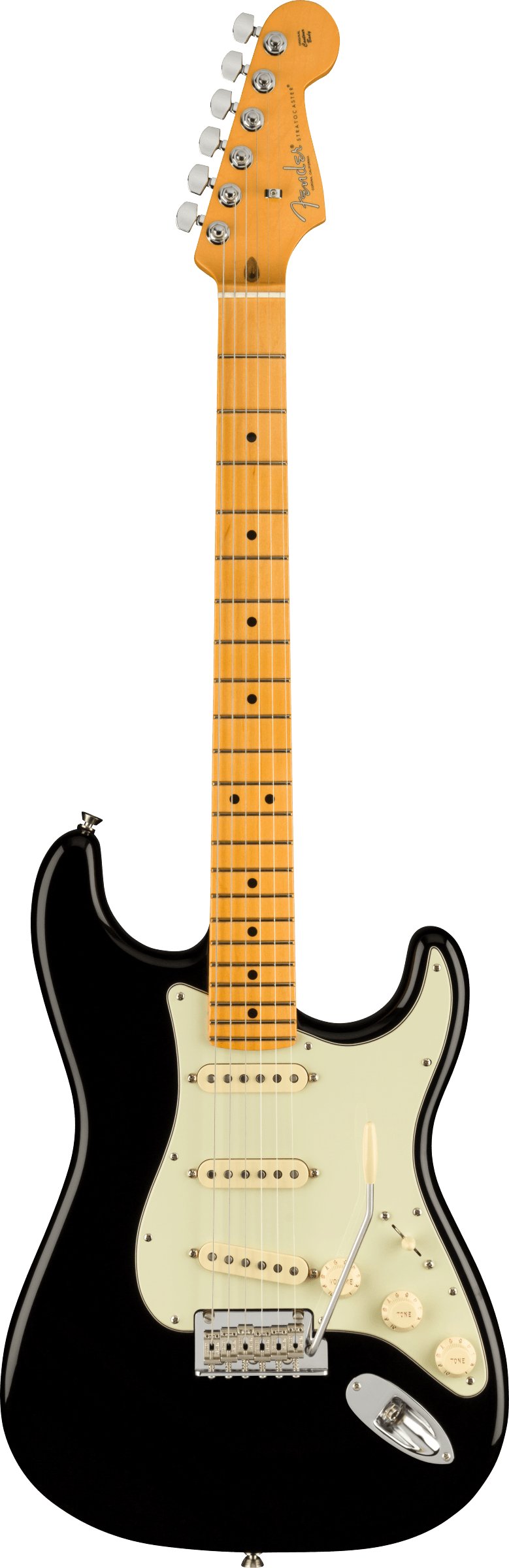 Fender American Professional II Stratocaster in Black with Maple Fingerboard - 403148-Fender-American-Professional-II-Stratocaster-Black-Maple-Fingerboard.jpg