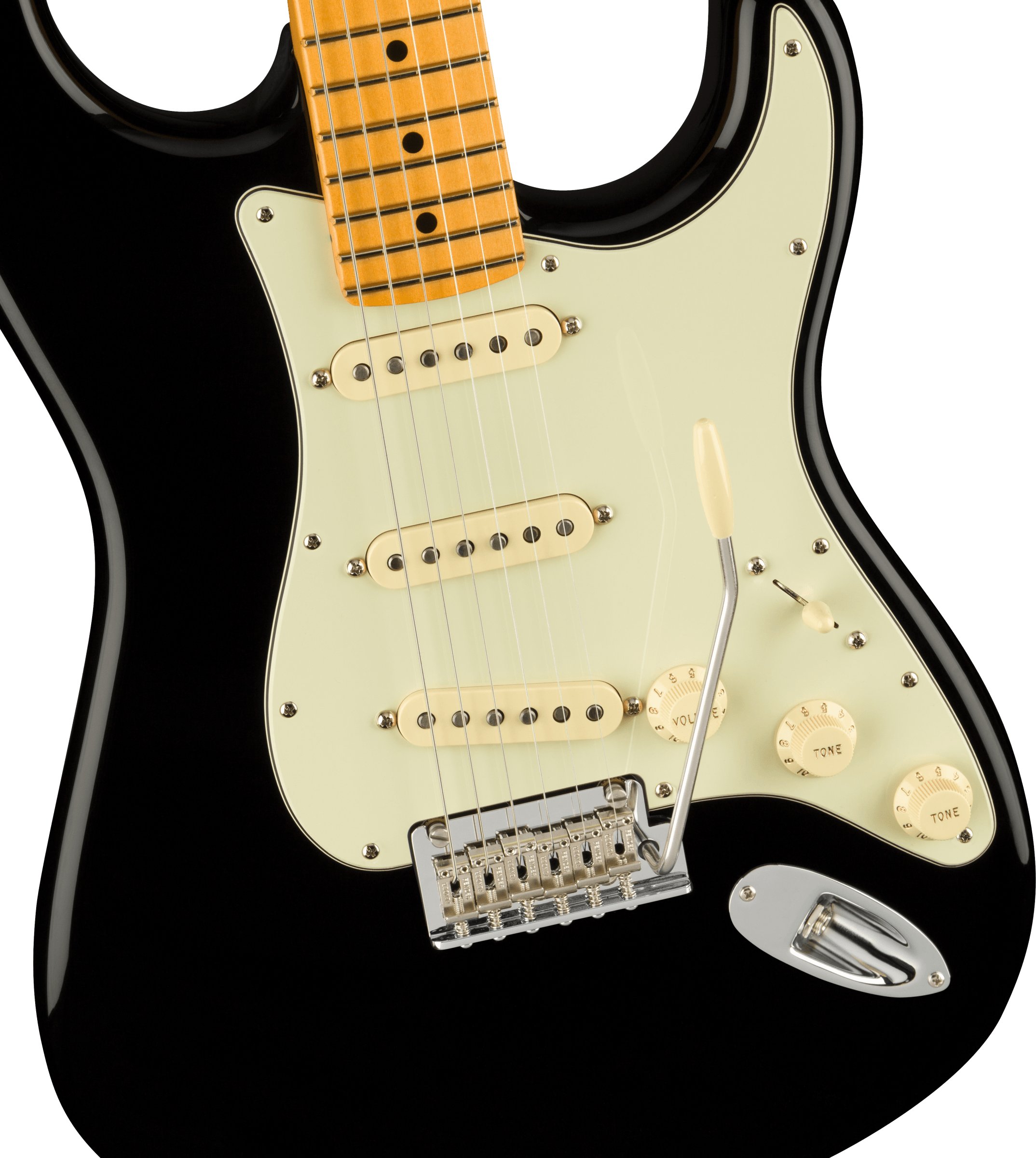Fender American Professional II Stratocaster in Black with Maple