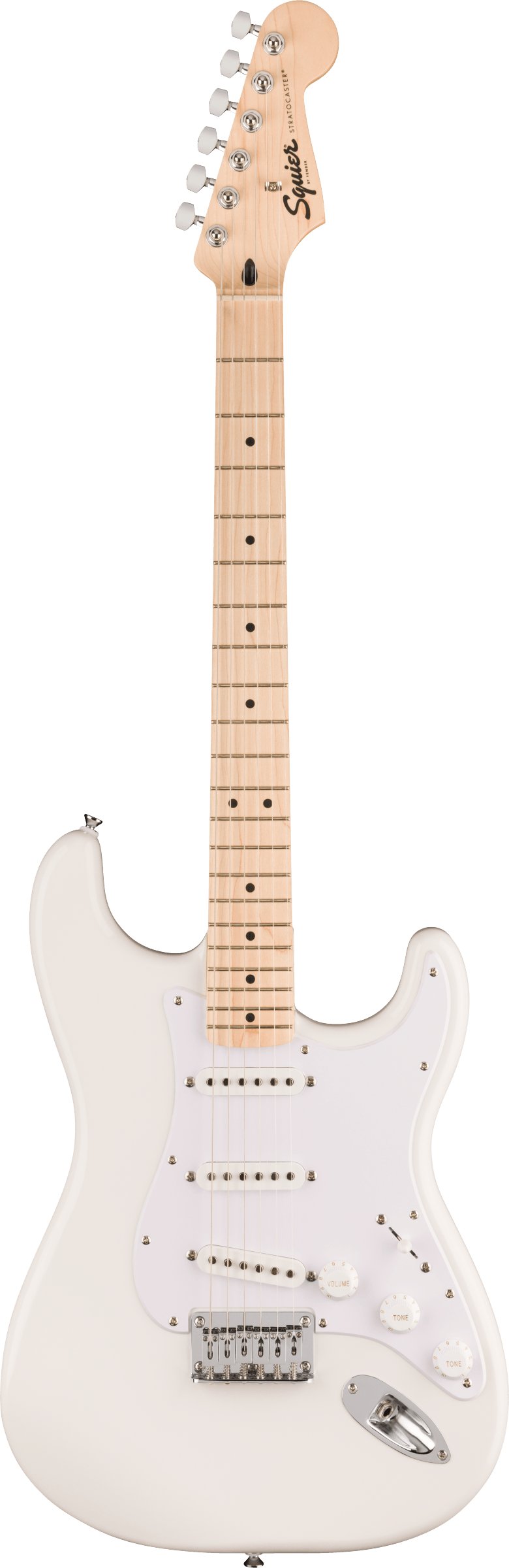 Squier Sonic Stratocaster HT Electric Guitar in Arctic White