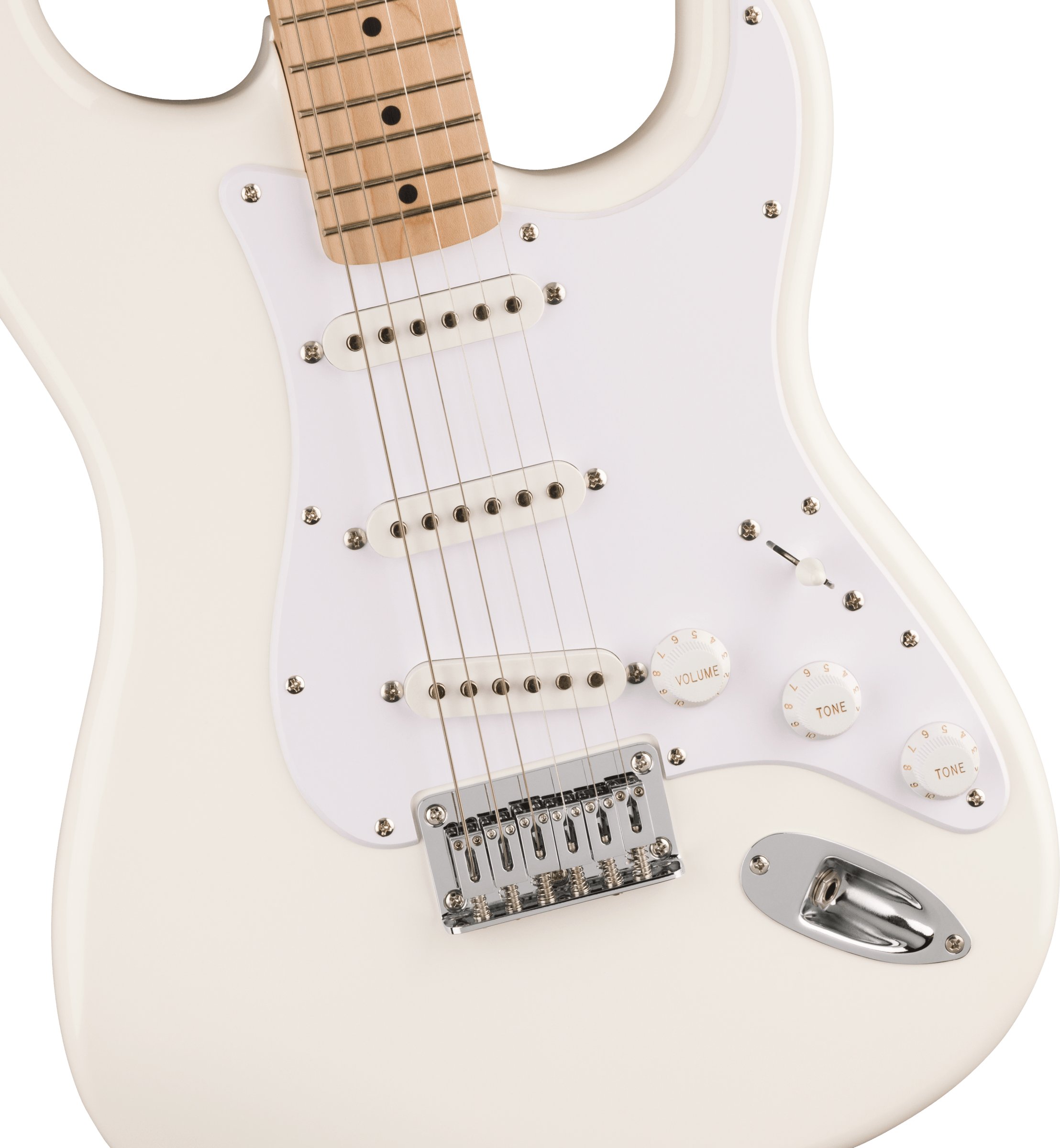 Squier Sonic Stratocaster HT Electric Guitar in Arctic White