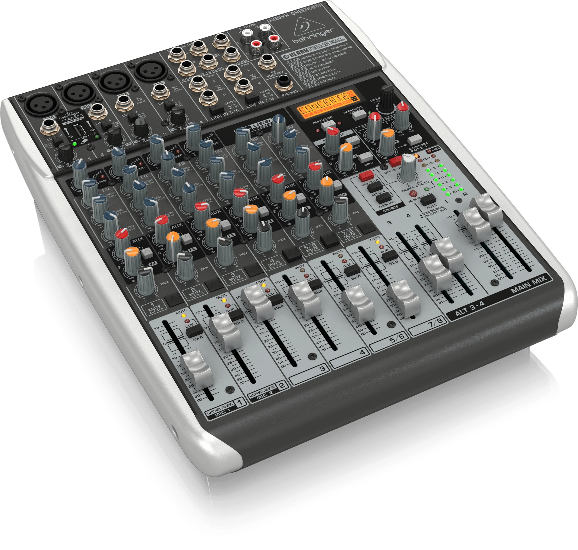 Behringer QX1204USB Analog Mixer with Effects - Andertons Music Co.