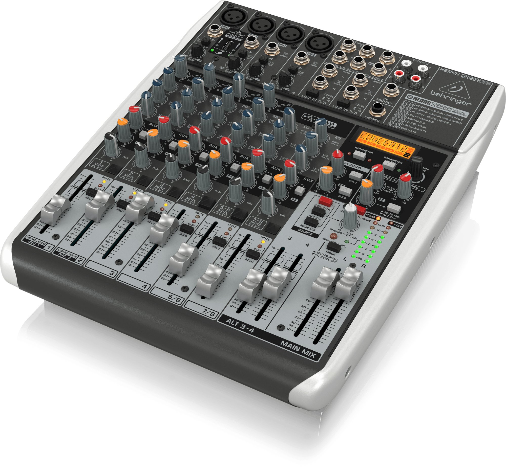 Behringer QX1204USB Analog Mixer with Effects - Andertons Music Co.