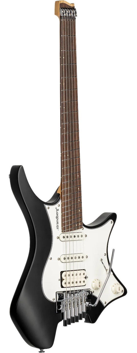 Strandberg Classic 6 Tremolo with Rosewood Neck in Black Satin