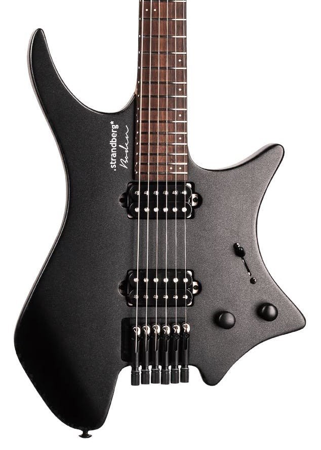 Strandberg Boden Essential 6 Headless Electric Guitar in Black