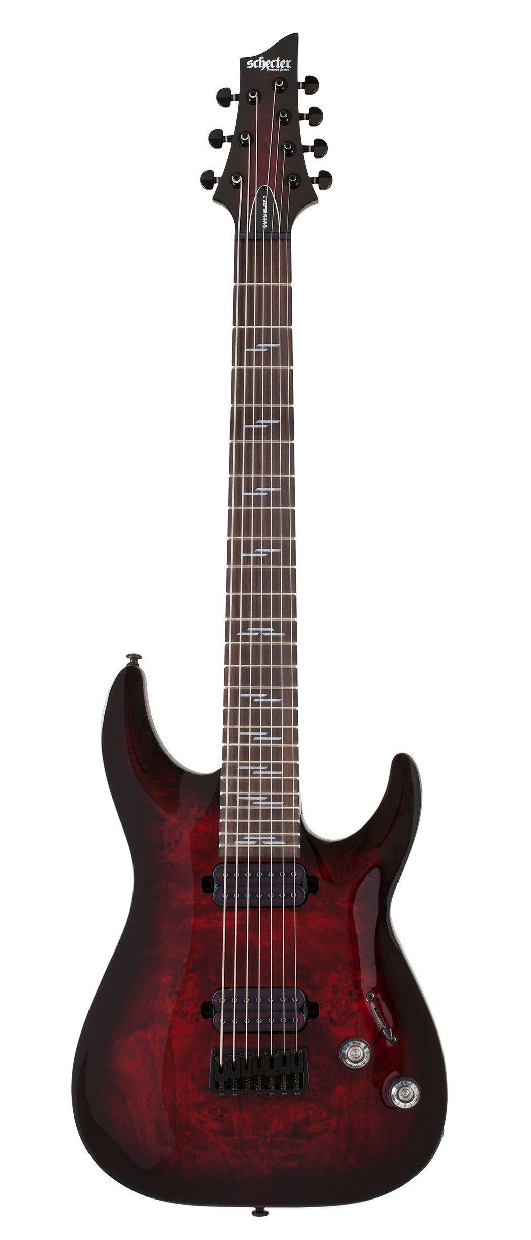 Schecter Omen Elite 7 in Black Cherry Burst - 408966-LjgAmMkw.jpg