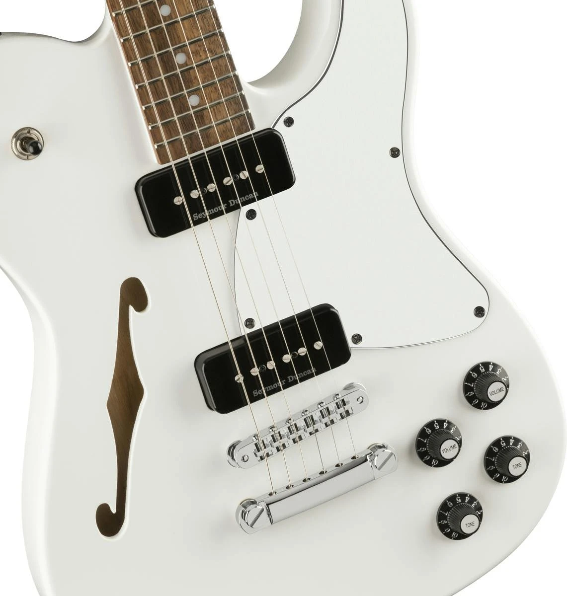 Fender Jim Adkins Signature JA-90 Telecaster Thinline In White - 373424-Fender Jim Adkins JA-90 Telecaster Thinline White 5.jpg