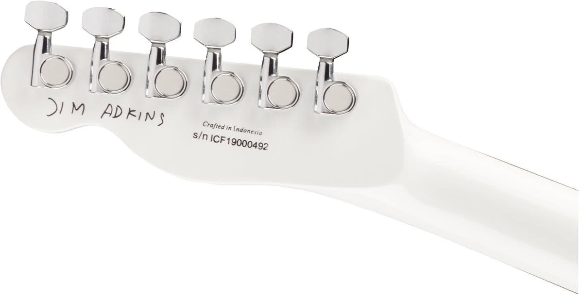 Fender Jim Adkins Signature JA-90 Telecaster Thinline In White - 373426-Fender Jim Adkins JA-90 Telecaster Thinline White 7.jpg