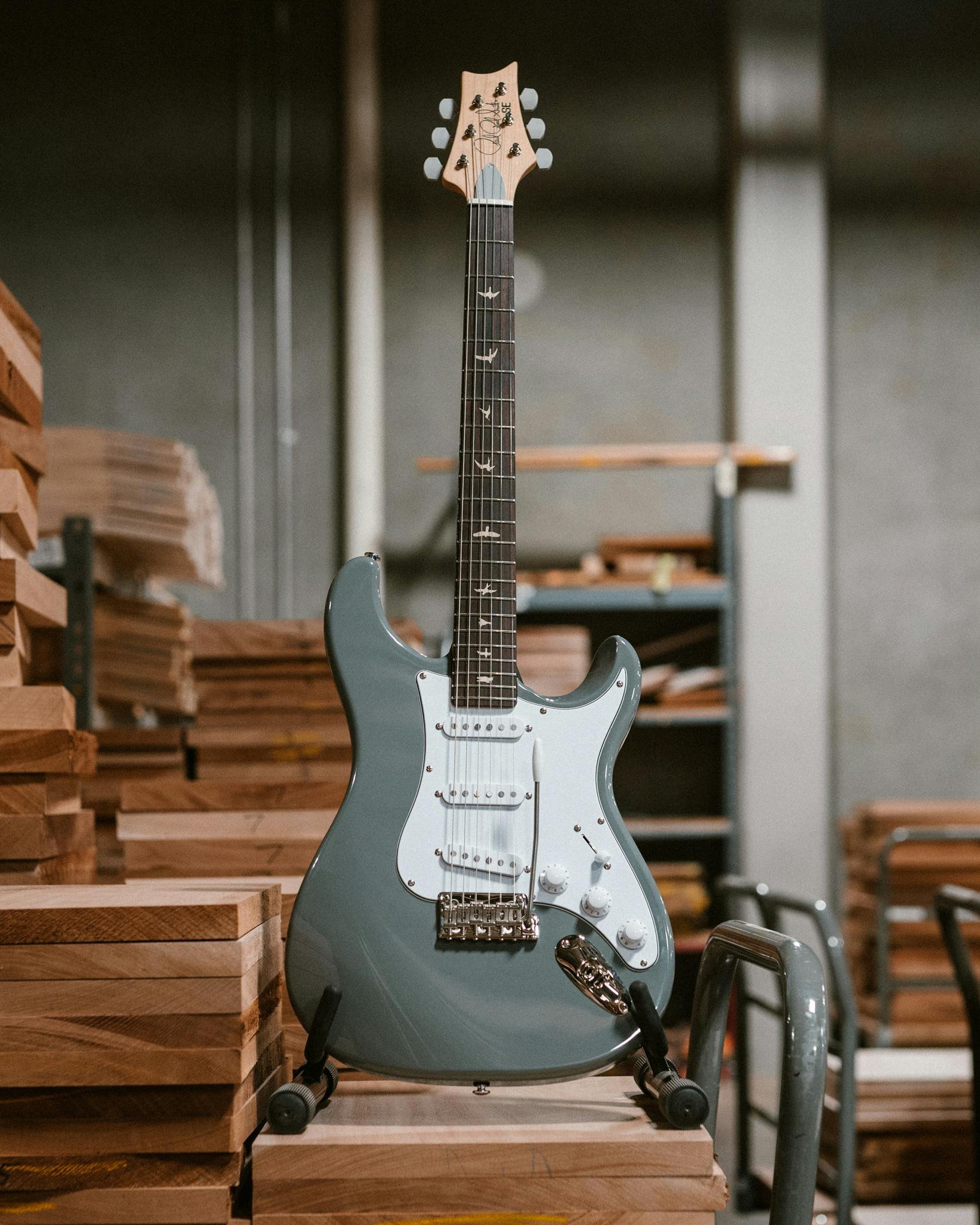 PRS John Mayer SE Silver Sky Electric Guitar in Storm Gray - SEJ2R8J-PRS-SE-Silver-Sky-Storm-Gray-Lifestyle.jpg
