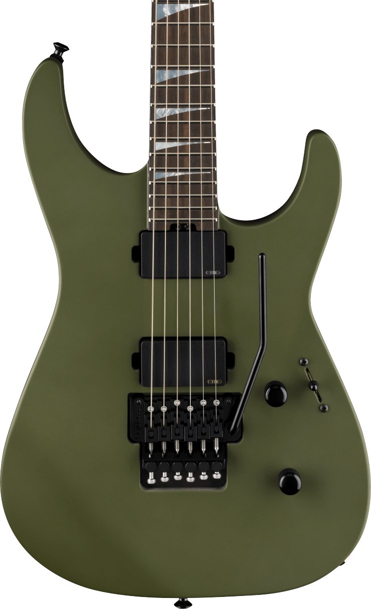 Jackson American Series Soloist SL2MG in Matte Army Drab - 2802501820-2802501820_jac_ins_frt_1_rr-hero.jpg