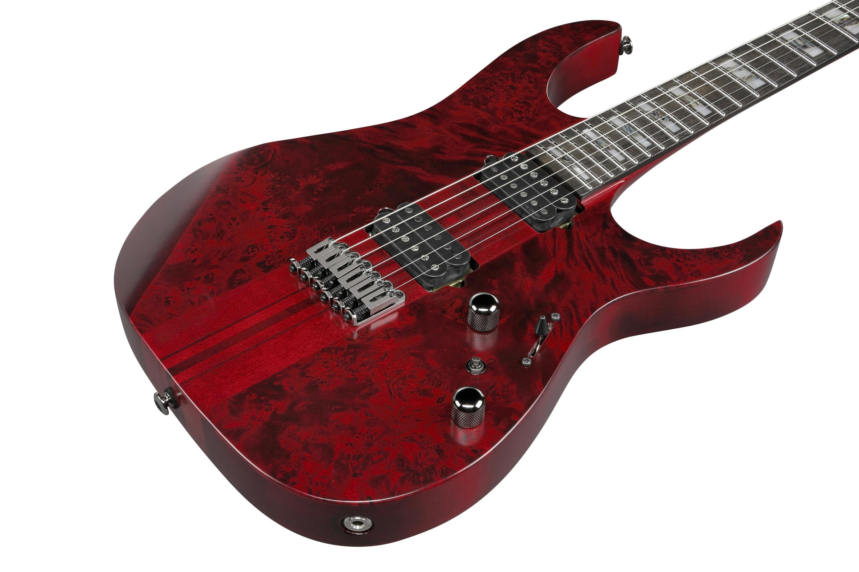 Ibanez RGT1221PB-SWL Electric Guitar in Stained Wine Red Low Gloss - RGT1221PB-SWL-ibanez-wine-red-angle.jpg